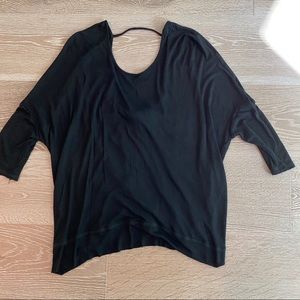 Le Lis Open Back Drape Top